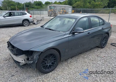 2015 BMW 320I xDrive из США, поврежденный, VIN WBA3C3G50FNS76467